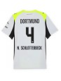 Billige Borussia Dortmund Nico Schlotterbeck #4 Bortedrakt 2025-26 Kortermet